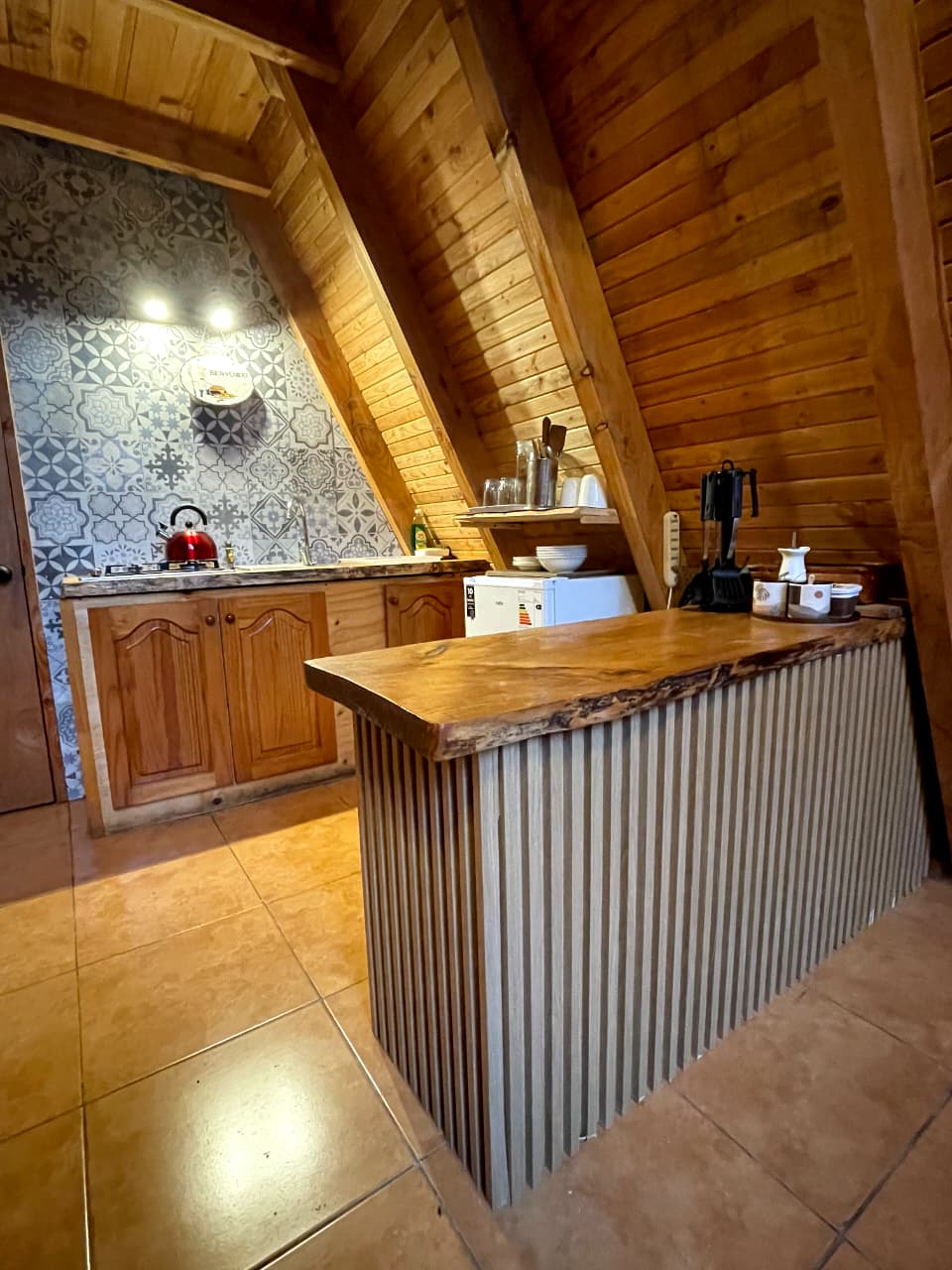 Cabaña Alerce interior