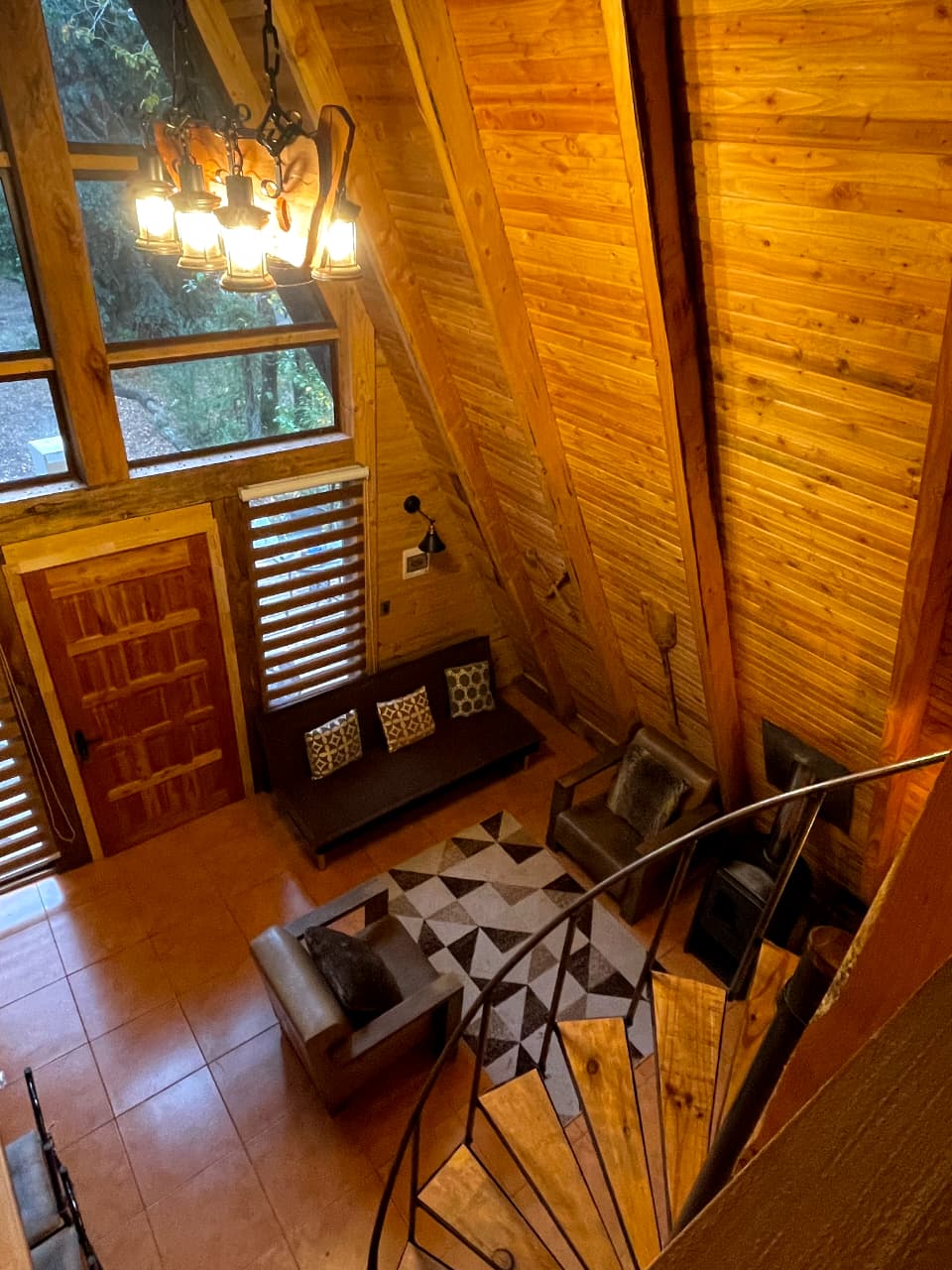 Cabaña Alerce interior