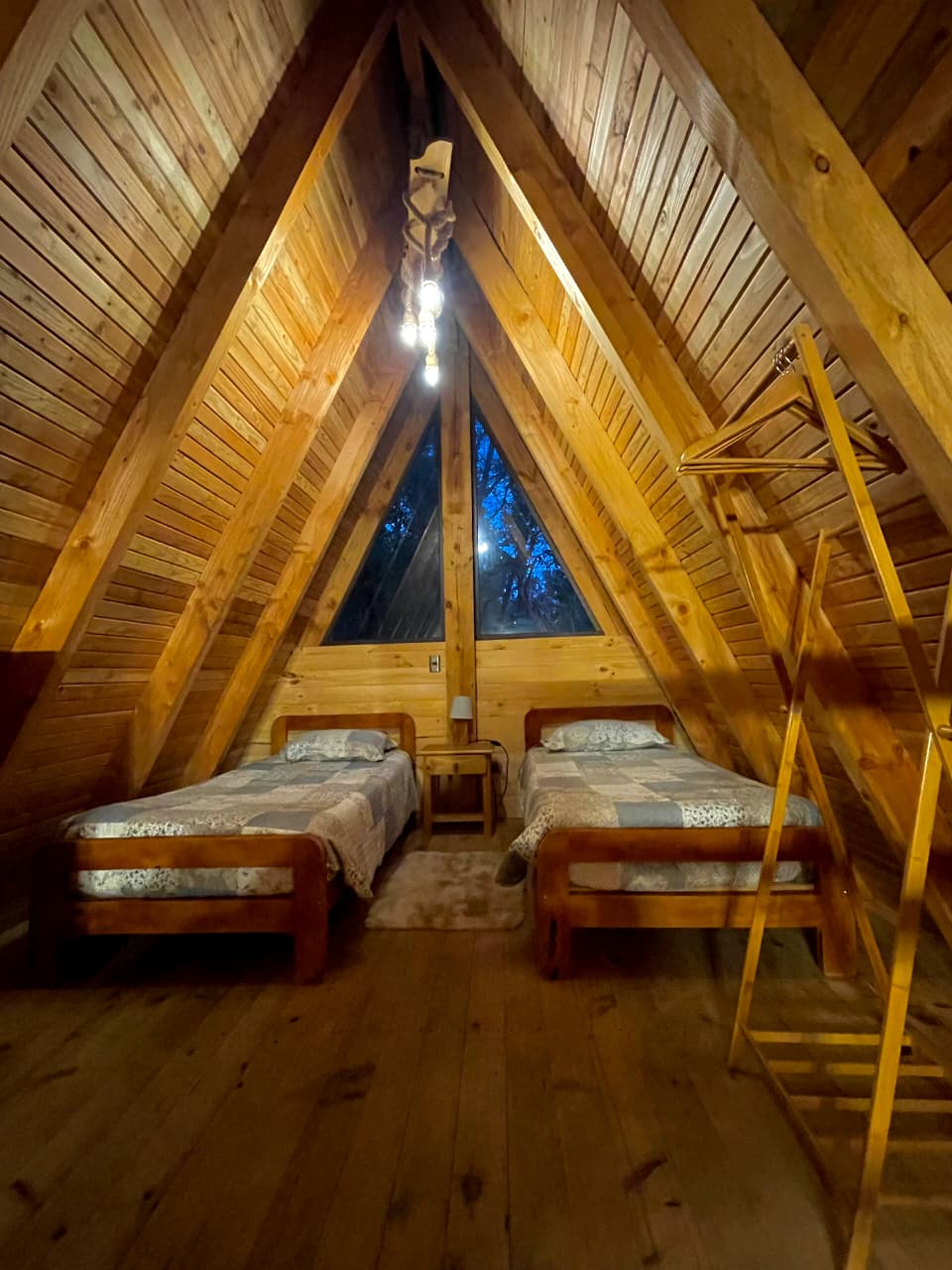Cabaña Alerce dormitorio