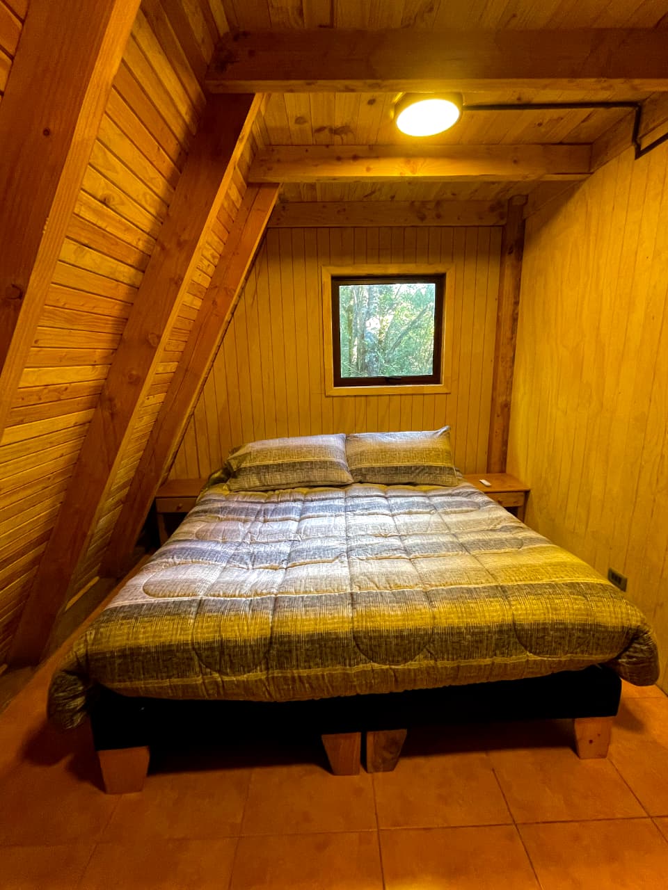 Cabaña Alerce dormitorio