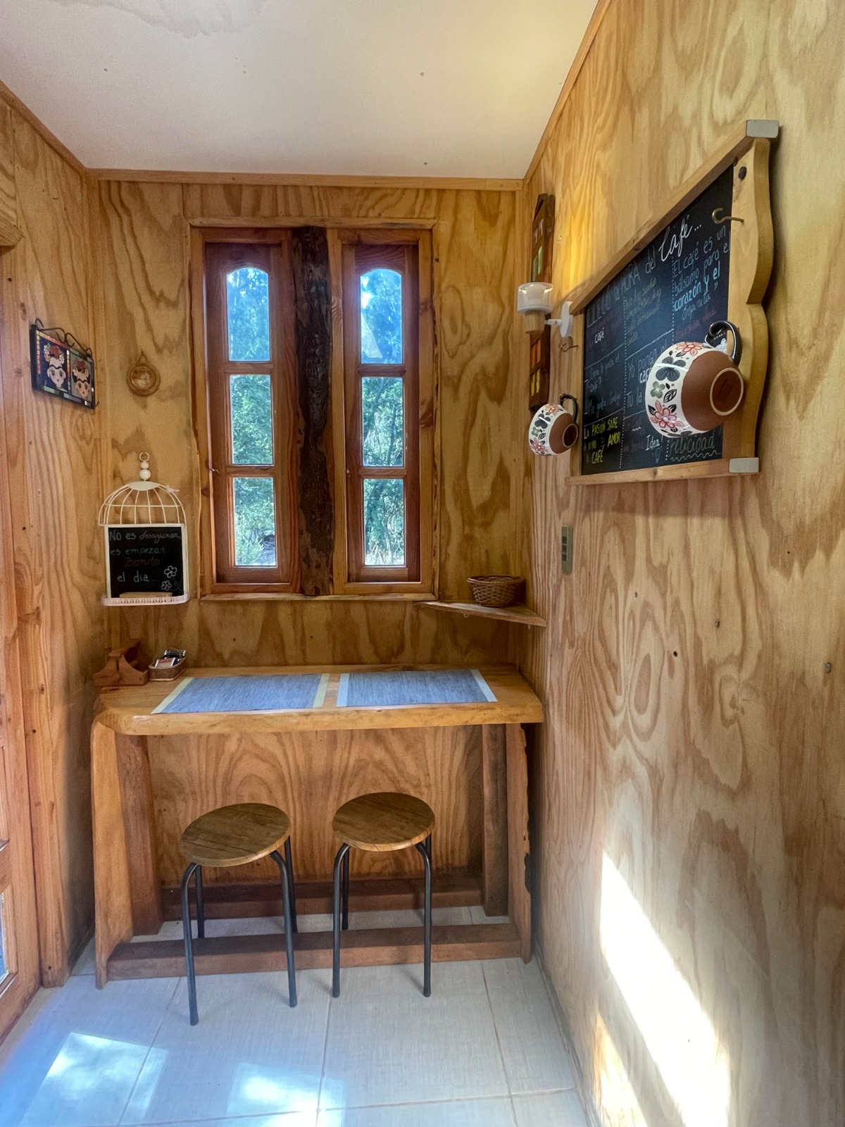 Cabaña Arrayán interior