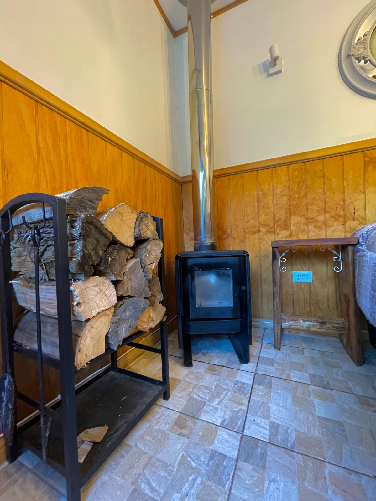 Cabaña Arrayán interior