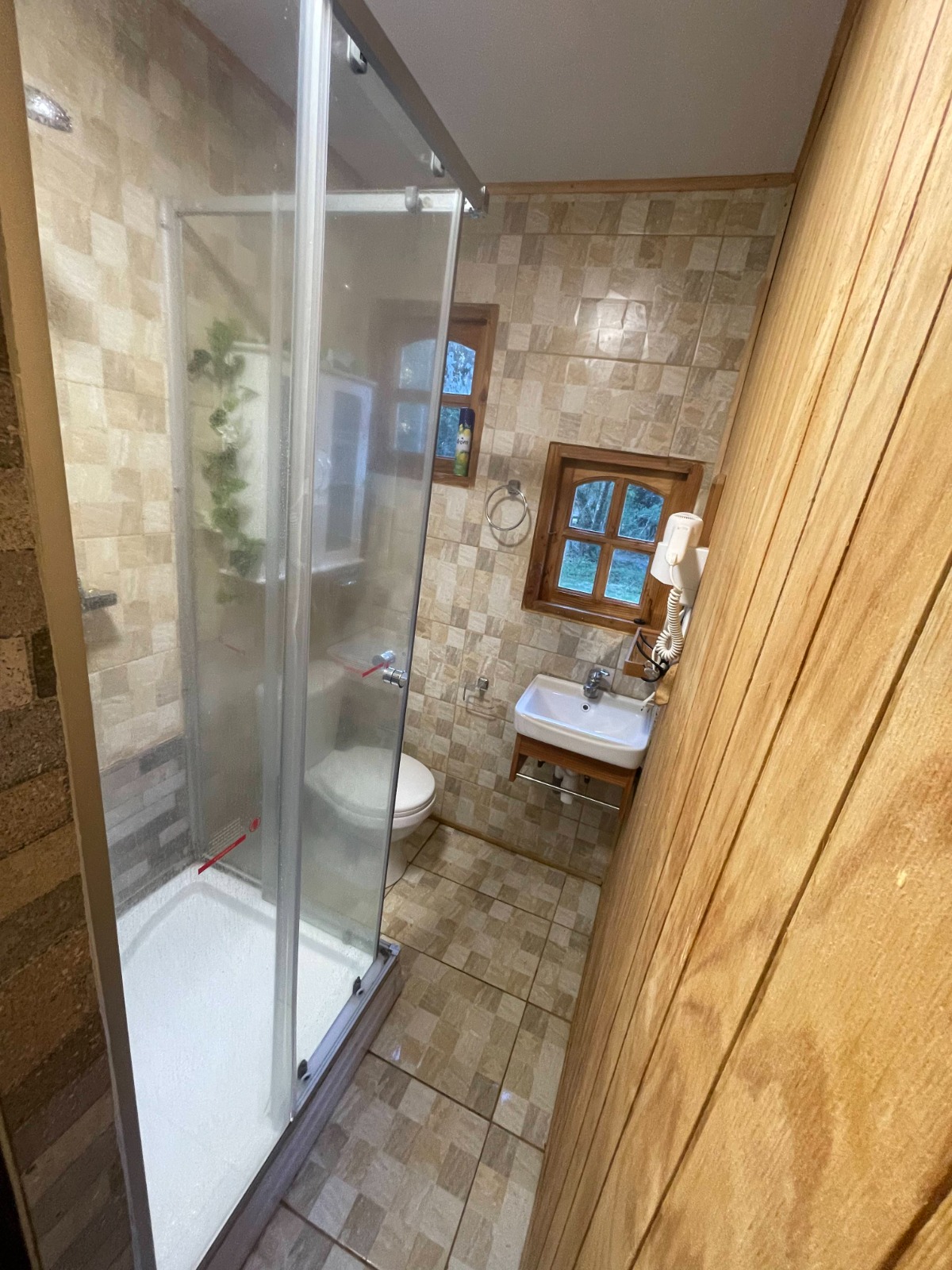 Cabaña Arrayán baño