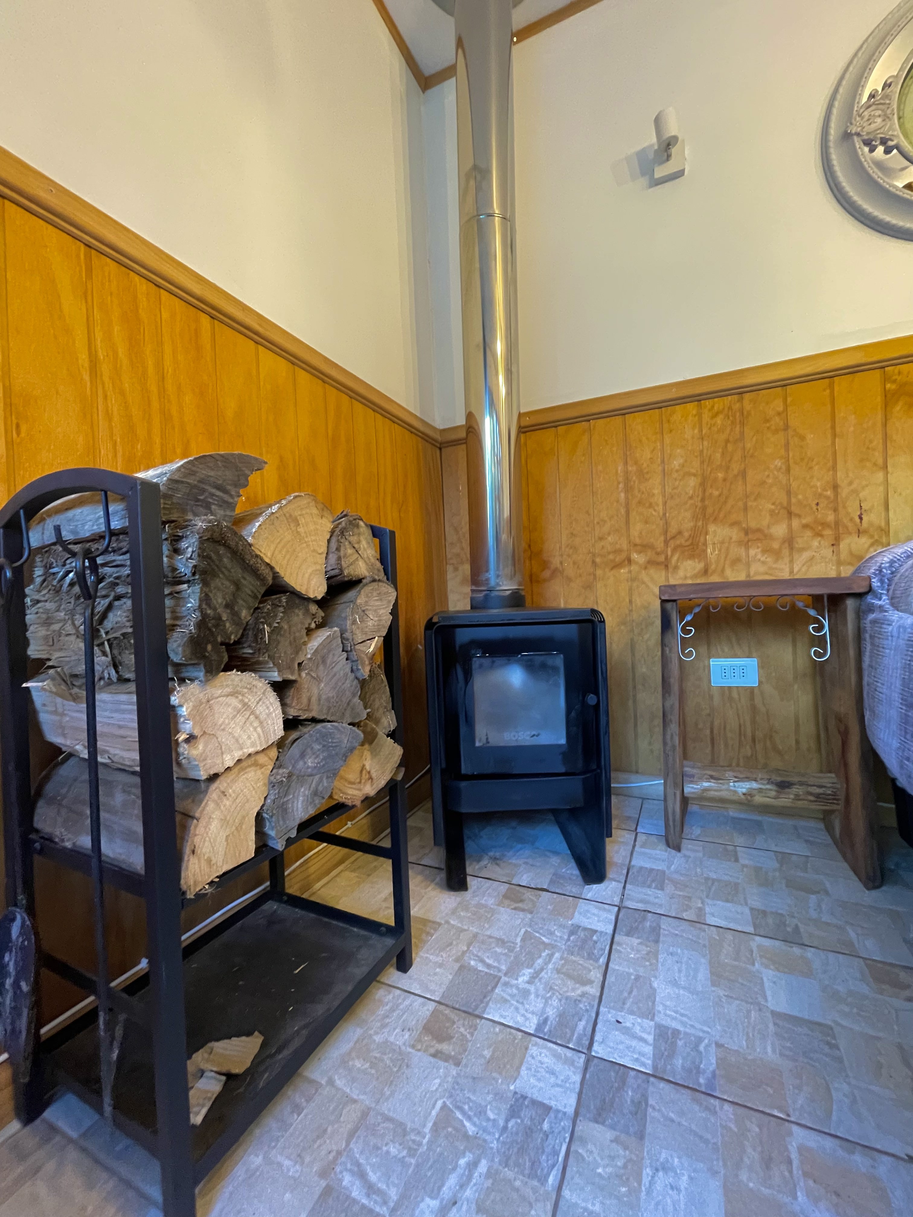 Cabaña Arrayán interior